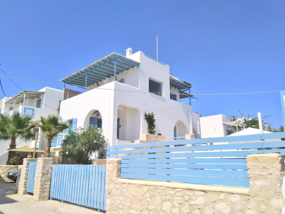 Villa Danae - Seaside Villa With Pool & Hot Tub Píszo Livádi Kültér fotó